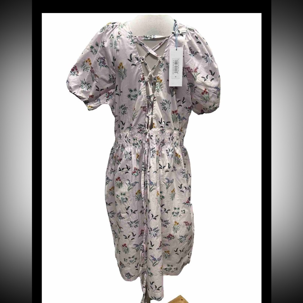 Adore Me Short Sleeve Floral Maxine A Line Dress - Picture 3 of 7
